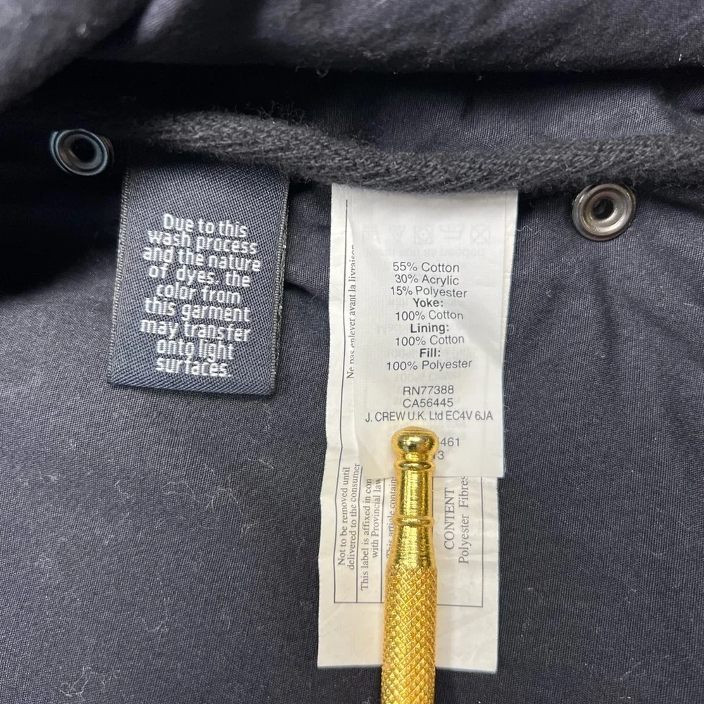 J.Crew Women's‎ Black and Gray Jacket